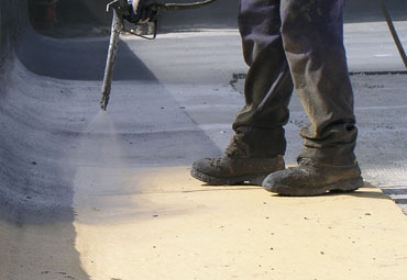 Coating systems over Bella Vista spray foam roof systems